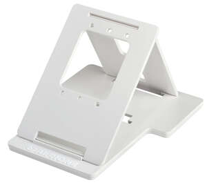 Image produit Support bureau blanc pour tout moniteur mains libres écran 3