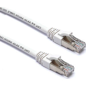 Image produit EXCEL CAT6A 1M FFTP LSOH PATCH LEAD WHITE