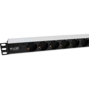 Image produit EXCEL PDU 9 SCHUKO SOCKET UNSW ITCHED 16AMP LED IND