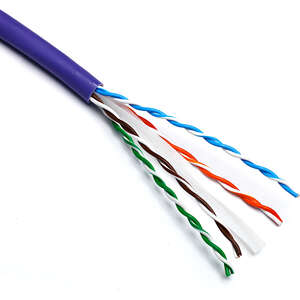 Image produit Excel Cat6 Cable U/UTP LSOH 24 AWG Dca 305m Bx VT