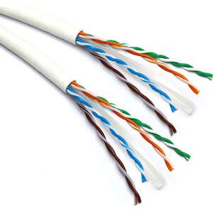 Image produit Excel Cat6 Cable U/UTP LSOH Dca 2x 500m Rl WH