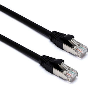 Image produit EXCEL CAT6A 1M FFTP LSOH PATCH LEAD BLACK