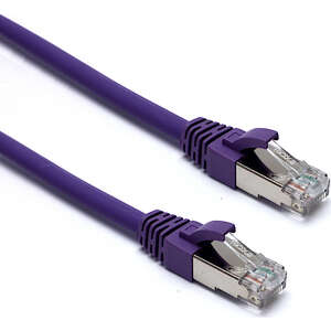 Image produit EXCEL CAT6A 0.5M FFTP LSOH PATCH LEAD VIOLET PK10