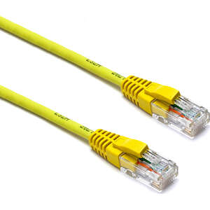 Image produit EXCEL CAT6 0.3M UUTP LSOH PATCH LEAD YELLOW PK10