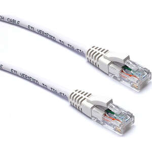 Image produit EXCEL CAT6 0.3M UUTP LSOH PATCH LEAD WHITE PK10