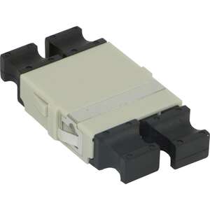 Image produit ENBEAM LC QUAD FLANGELESS ADAPTOR MM-BEIGE PK6