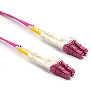 Image produit OM4 1M LC-LC DUPLEX PATCH LEAD 50/125