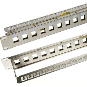 Image produit EXCEL 16-PORT KEYSTONE JACK FR AME - CHROME