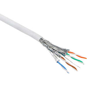 Image produit CABLE 1X4P CAT6A S/FTP 550MHZ T500 blanc B2CA