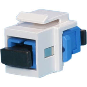 Image produit Excel Keystone to Fibre Adaptor White