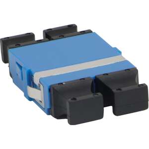 Image produit ENBEAM LC QUAD FLANGELESS ADAPTOR SM-BLUE PK6