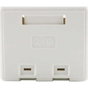 Image produit Excel Plus 2 Port Cat5e Surface Mount Box White