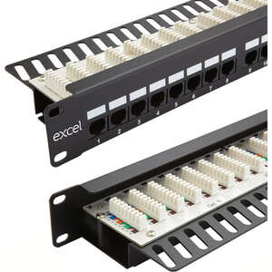 Image produit PANNEAU 24 PORTS CAT6 ANGULAIRE