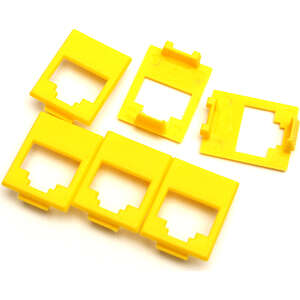 Image produit Excel Yellow Coloured Ident inserts for item 100-775 Pack of