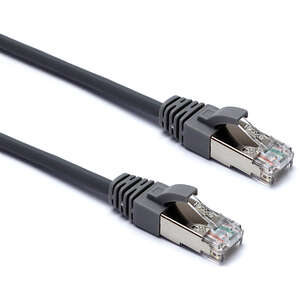 Image produit Excel Cat6A 28AWG U/FTP Patch Lead 0.5m Grey Pk10