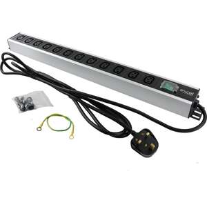 Image produit EXCEL 12-WAY IEC320 V/MOUNT PDU NON SWITCHED 13AMP