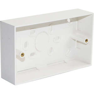 Image produit EXCEL 2 GANG 37MM DEEP BACK BOX