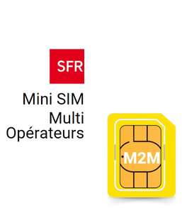 Image produit Carte format MINI SIM - Multi Opérateurs