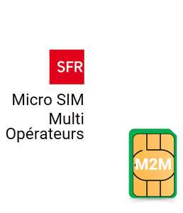 Image produit Carte format MICRO SIM - Multi Opérateurs