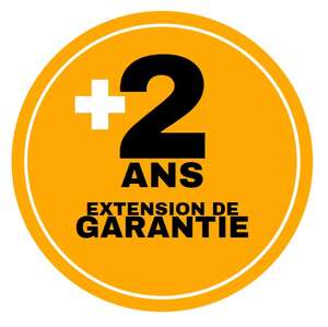 Image produit Extension de garantie de deux années supplémentaires