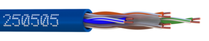 Image produit UTP CAT6 LSZH Bob. bois 500 M