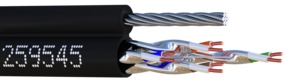 Image produit U/FTP CAT6A 500MHz AUTOPORTE Bob. bois 500 M