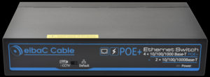 Image produit SWITCH 60W- 4×1Gbps/POE+ & 2×1Gbps Boite 1 PC