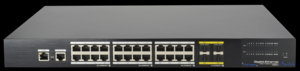 Image produit SWITCH MANAGEABLE L3 24×1Gb & 4×SFP 1Gb/10Gb Boite 1 PC