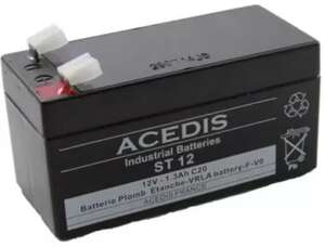 Image produit BATTERIE ETANCHE 12 V 13 AH BA C NOIR ABS