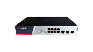 Image produit L2, Full managed, 8 Gigabit RJ45 PoE ports