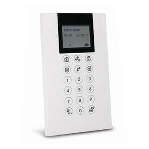Image produit Clavier LCD sans fil Panda&trade; blanc pour LightSYS+&trade;, lecteur de proximit&eacute; 13,56 MHz, compatible LightSYS Air