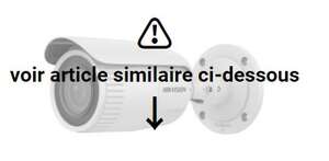 Image produit 1/3" Progressive CMOS, ICR,WDR, 3D DNR, BLC, IR range: up to