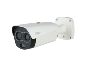 Image produit Cam&eacute;ra IP Bullet Thermique Hybride 2MP IP67 Focale Fixe D&eacute;tection Incendie et Alarme