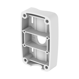 Image produit Adaptateur de Montage sur Poteau Blanc 185(W) x 115(D) x 40(H)mm Aluminium