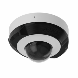 Image produit Cam&eacute;ra MiniDome IP 5Mp/2.8mm filaire avec IA et angle de 110&deg;, IR, TrueWDR, micro et PoE/12V-Interieur/Exterieur Blanc
