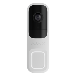 Image produit Sonnette vid&eacute;o avec IA int&eacute;gr&eacute;e, capteur PIR et contr&ocirc;le via des applications Blanc