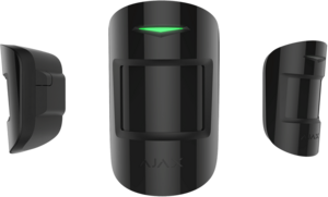 Image produit D&eacute;tecteur de mouvement sans fil IR avec capteur suppl&eacute;mentaire &agrave; micro-ondes en bande K Noir