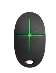 Image produit T&eacute;l&eacute;commande sans fil avec bouton de panique et gestion des modes de s&eacute;curit&eacute;. &Eacute;dition Superior Noir NFA2P