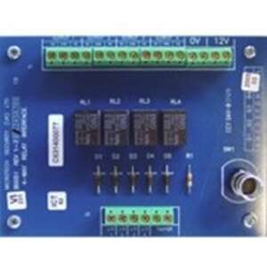 Image produit Module G4 R: carte 4 relais C/NO/NF pour interfa&ccedil;age sorties transistoris&eacute;es