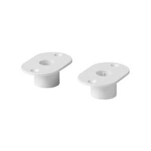 Image produit Adaptateur d'encastrement paroi fine, &agrave; visser pour ouvrants non ferreux, pour MK2400 et MK2700 (1 paire)