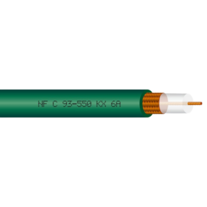 Image produit VIDEOCOAX KX 6A 75 ohms vert 6016 - C-100m