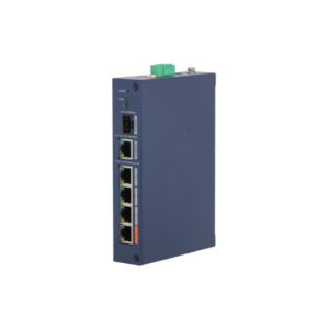 Image produit Switch Cloud L2 durci 6 ports, 4 PoE/Hi-PoE 60W, 1 RJ45 Gb, 1 SFP, port&eacute;e PoE 250 m, IP30
