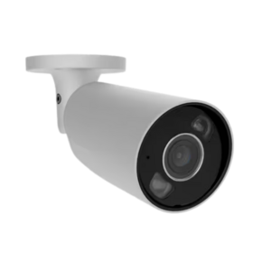 Image produit Cam&eacute;ra Bullet IP 5Mp/2.8mm filaire avec IA, angle de 110&deg;, &eacute;clairage hybride, TrueWDR, micro et PoE/12V-Int/Ext Blanc