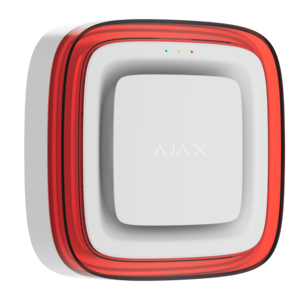 Image produit Avertisseur sonore d&rsquo;alarme incendie Type 4 adressable sans fil combin&eacute; &agrave; un dispositif d&rsquo;alarme visuel (DAV) - Blanc