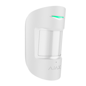 Image produit D&eacute;tecteur de mouvement IR et d&eacute;tecteur de bris de glace sans fil avec micro. Version Superior Blanc NFA2P