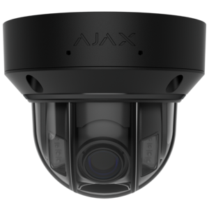 Image produit Cam&eacute;ra Dome IP 8Mp filaire, IA, Obj 2,8-12mm, IR hybride, TrueWDR, micro/Hp - PoE/12V-E/S Alarme-Int/Ext -Noir