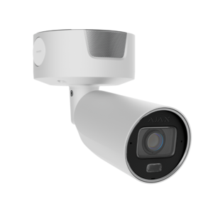 Image produit Cam&eacute;ra Superior Bullet IP 8Mp filaire, IA, Obj 2,8-12mm, IR hybride, TrueWDR, micro/Hp PoE/12V-E/S Alarme-Int/Ext Blanc