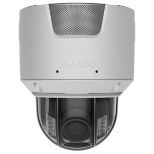 Image produit Cam&eacute;ra Superior Dome IP 8Mp filaire, IA, Obj 2,8-12mm, IR hybride, TrueWDR, micro/Hp - PoE/12V-E/S Alarme-Int/Ext -Blanc
