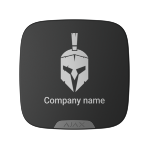 Image produit Plaque frontale pour la personnalisation des sir&egrave;nes filaires et sans fil StreetSiren DoubleDeck Noir