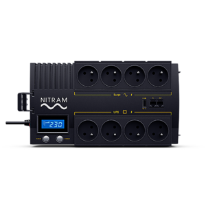 Image produit Onduleur LINE INTERACTIF &agrave; poser 700VA/420W 4 prises ondul&eacute;es et 4 para-surtens&eacute;es